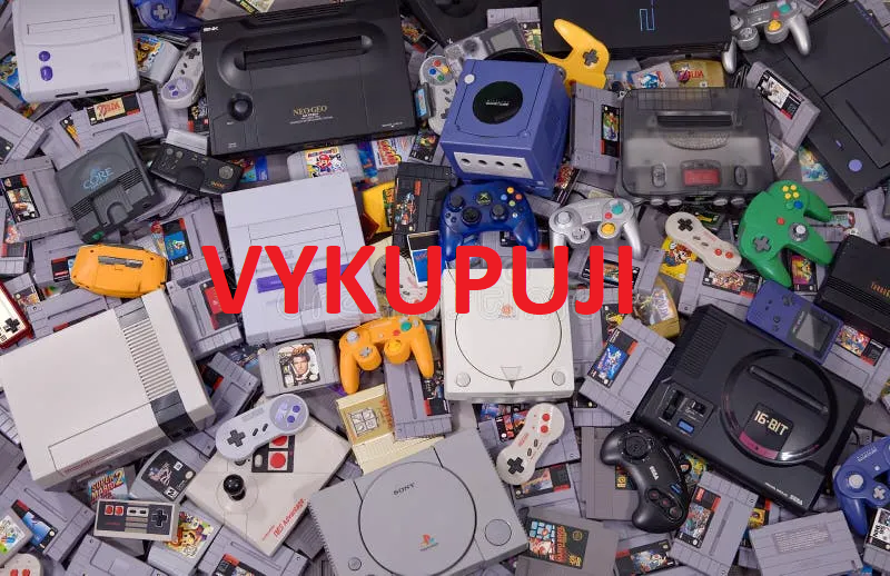 Vy - koupím retro herní konzole a hry – platím hotově