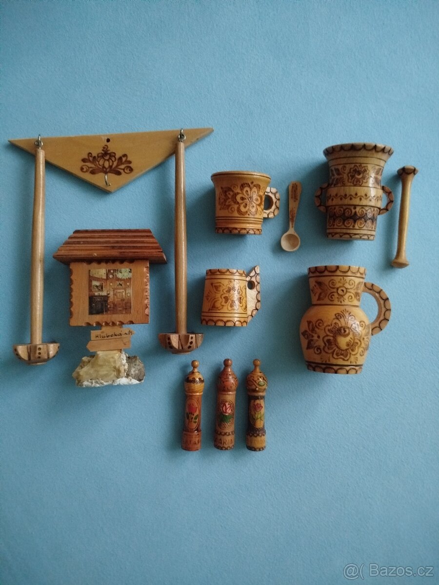 Dřevěné dekorační předměty