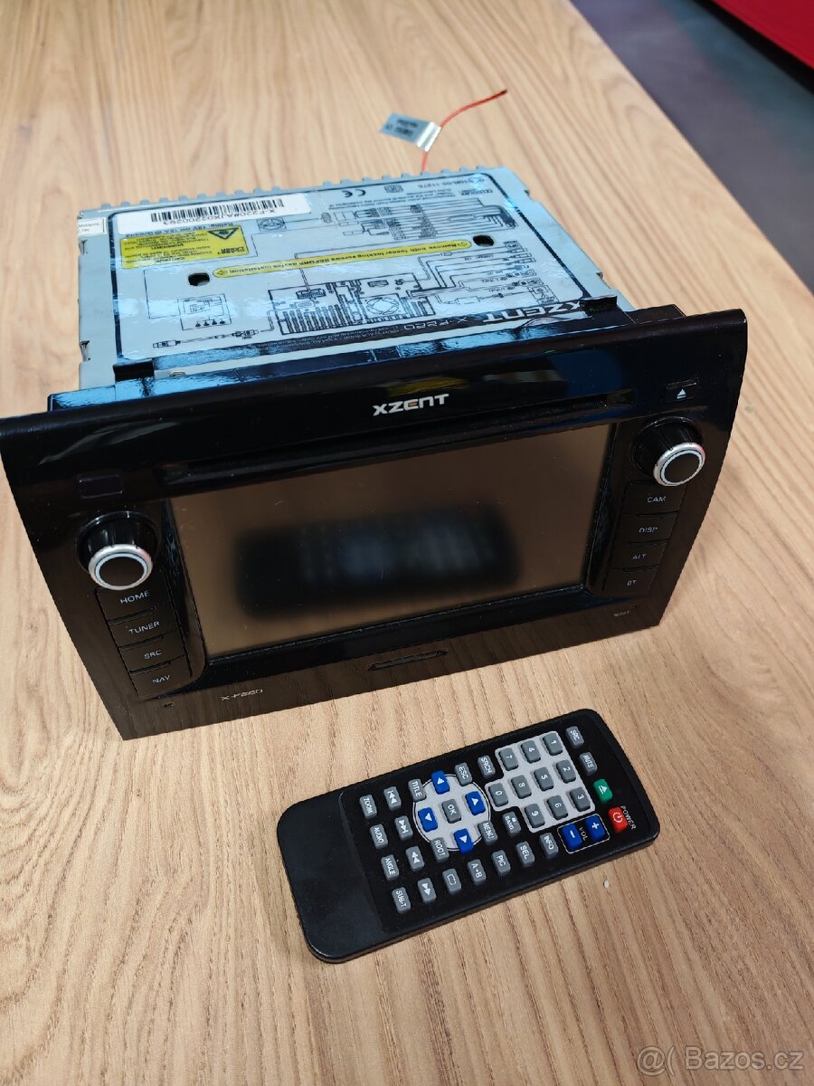 Rádio s navigací do Fiat Ducato 2020+