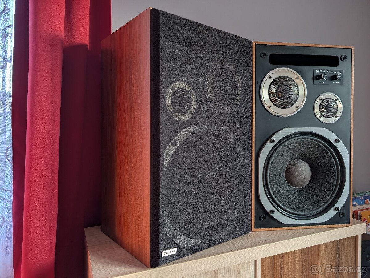 Reproduktory Coral CX77 MKIII