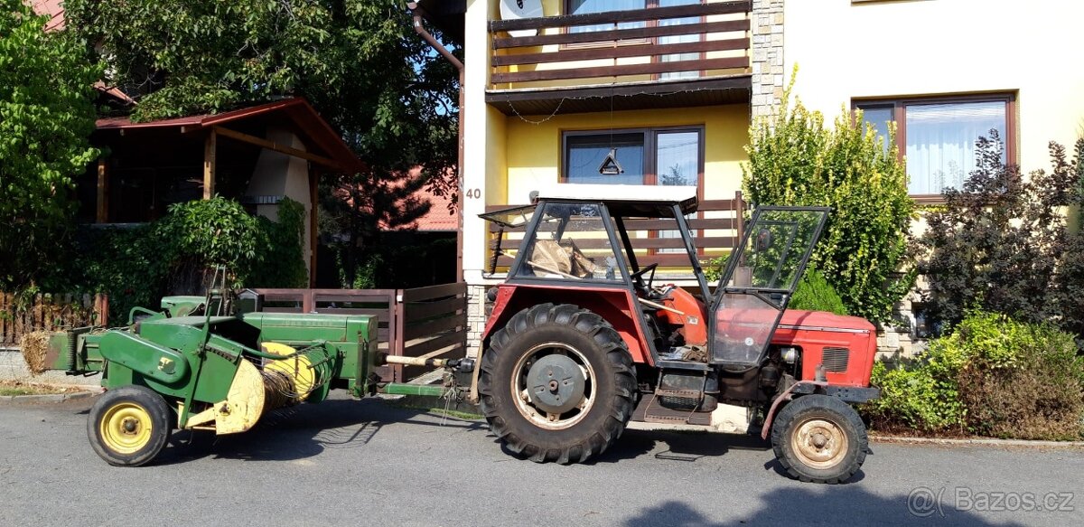 Vysokotlaký lis na balíky JD 224T