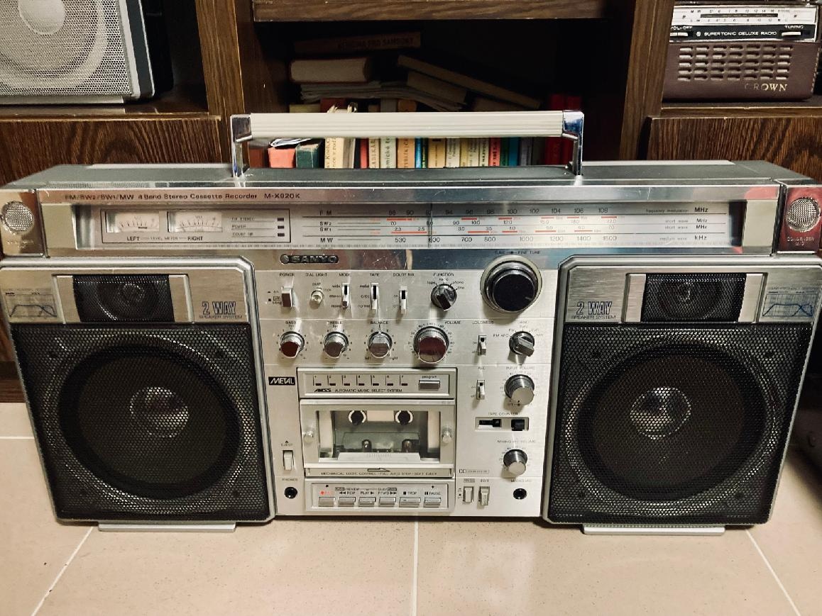 Sanyo MX 920 obrovský boombox