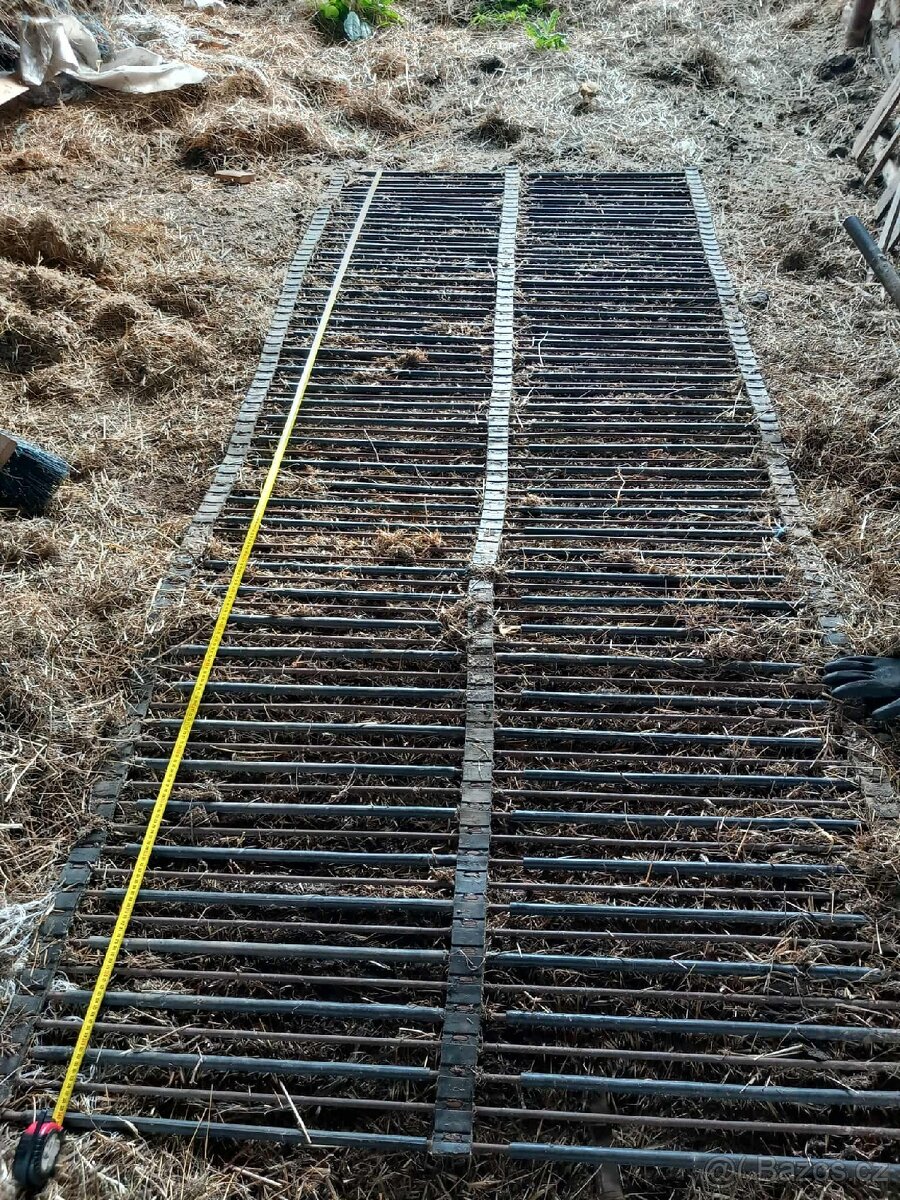 Prutový pás na bramborový kombajn Fortschritt E 671
