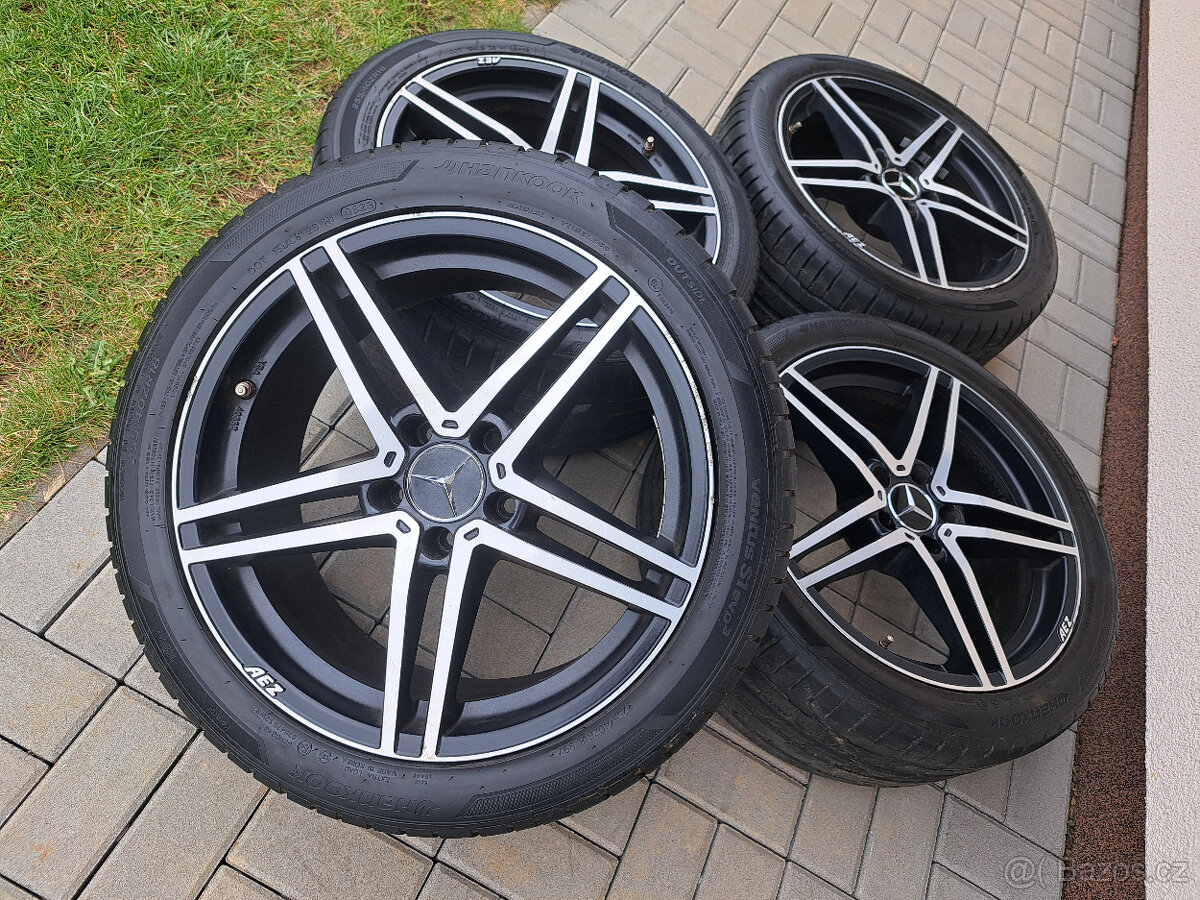 Alu kola AEZ 18" 5x112 + letní pneu 255/40/18