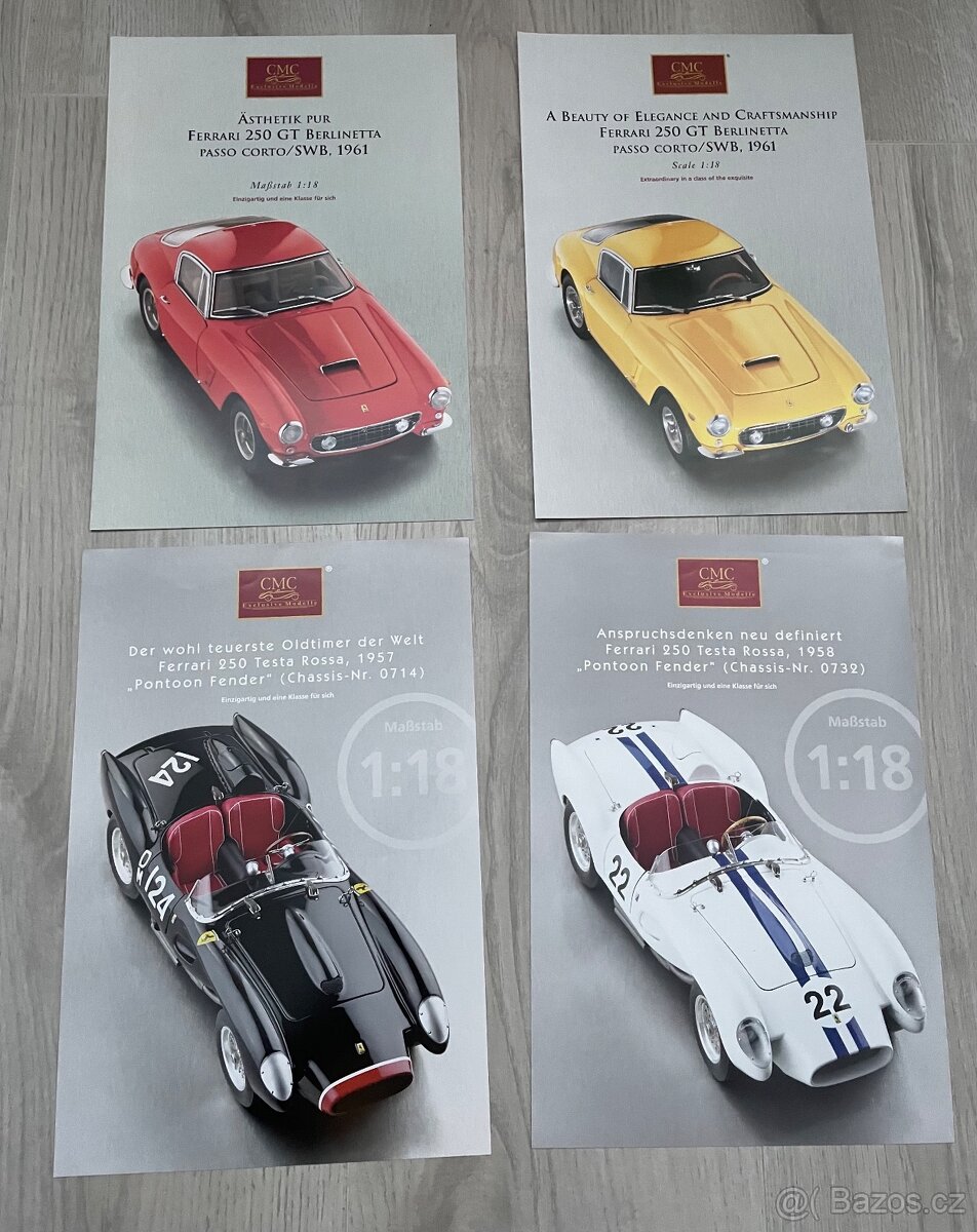 Katalógové listy CMC Ferrari 1:18