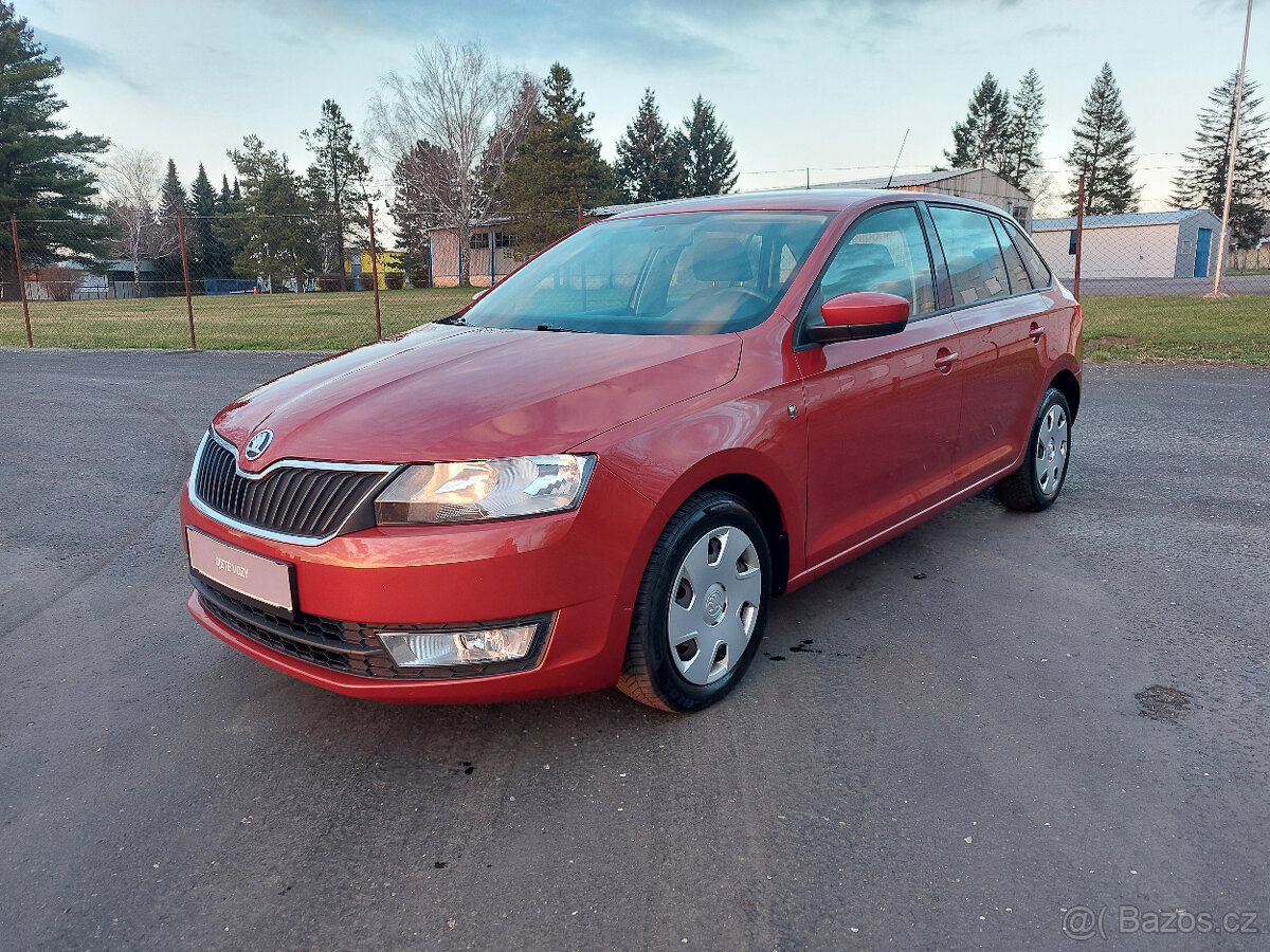 Škoda Rapid 1.2TSi 63kW,tažné,senzory,stk 2027