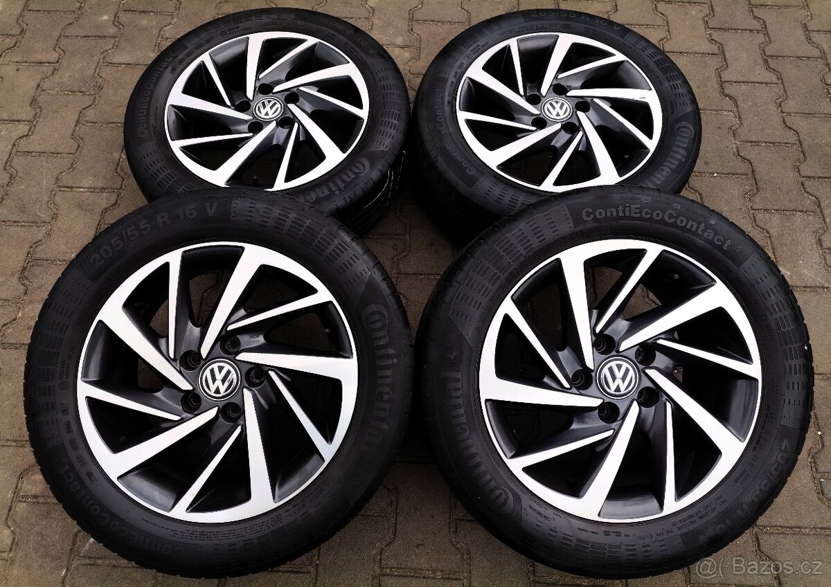 Alu kola originál VW Golf VII, VIII 5x112 R16 Woodstock