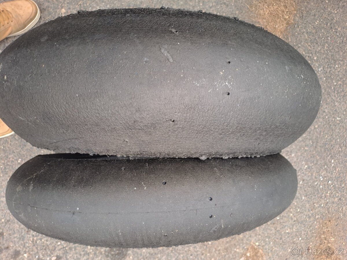 Pneumatiky Pirelli superbike 125/70-17 + 200/65-17