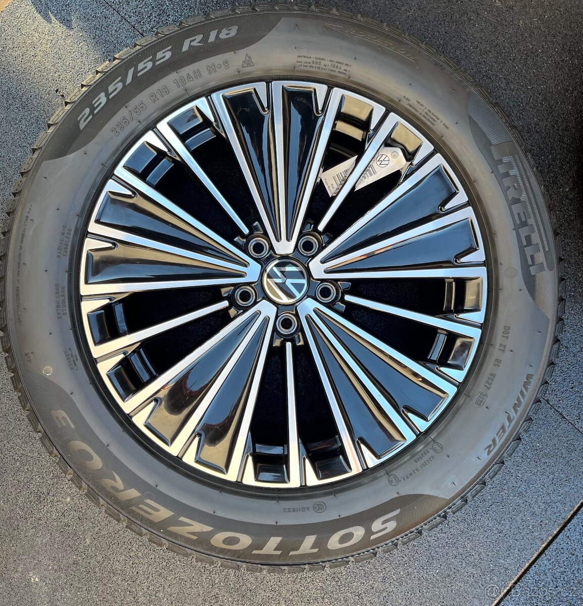 ❄️origo. Alu VW Tiguan III “Napoli” 235/55/18 zimní