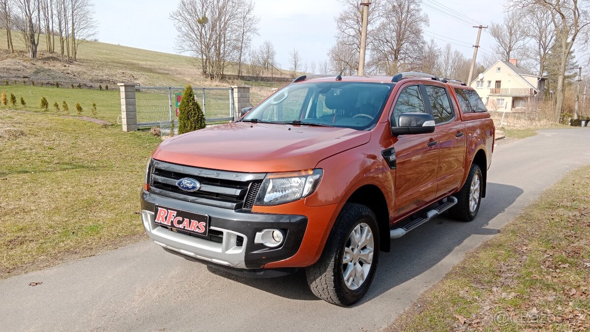 Ford Ranger 3.2 TDCi 147kW, 6/2014, AUTOMAT, TAŽNÉ ZAŘ., DPH