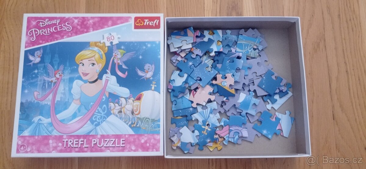 Trefl puzzle 80dílků Popelka