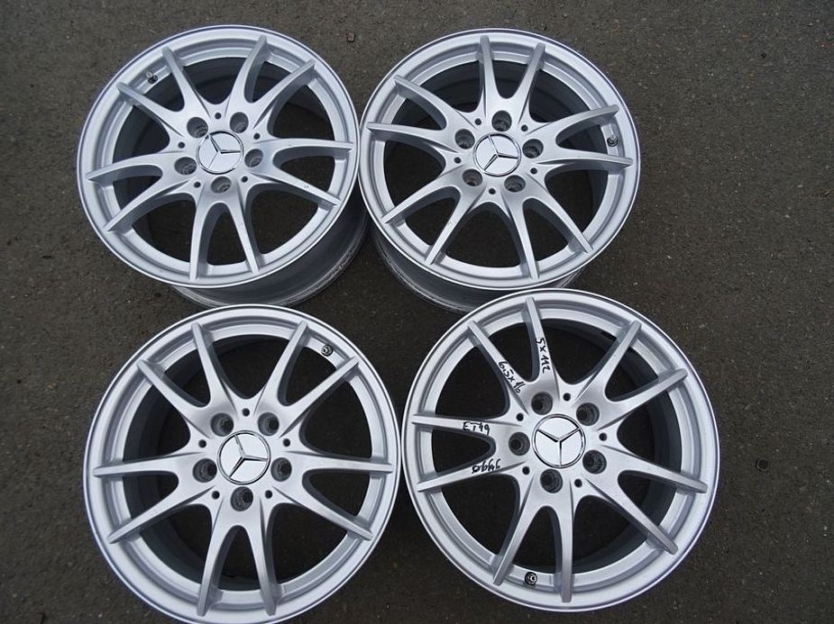 Alu disky origo Mercedes 16", 5x112, ET 49, šířka 6,5J