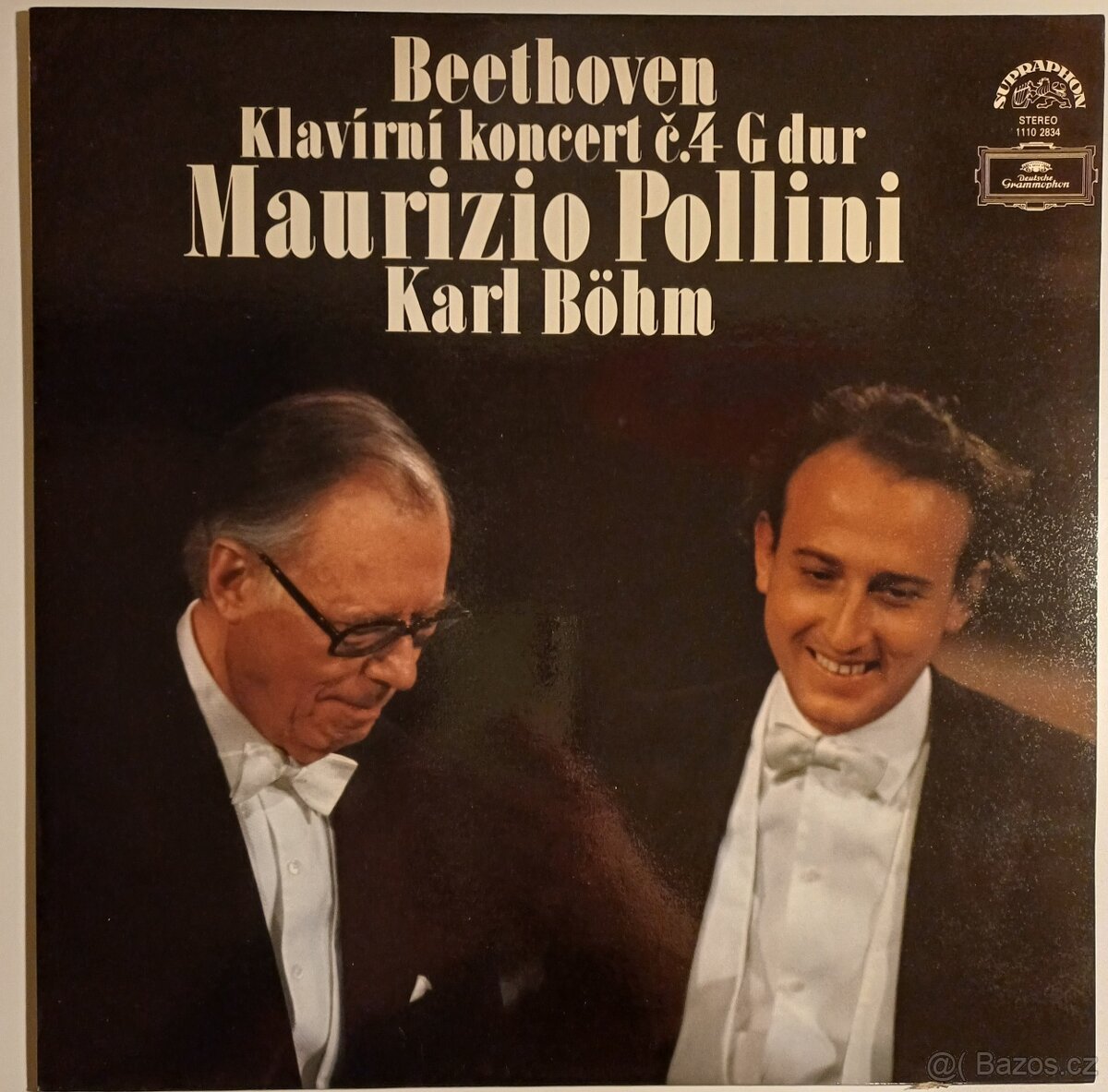 Gramofonová deska-Ludwig van Beethoven-koncert č.4 G dur