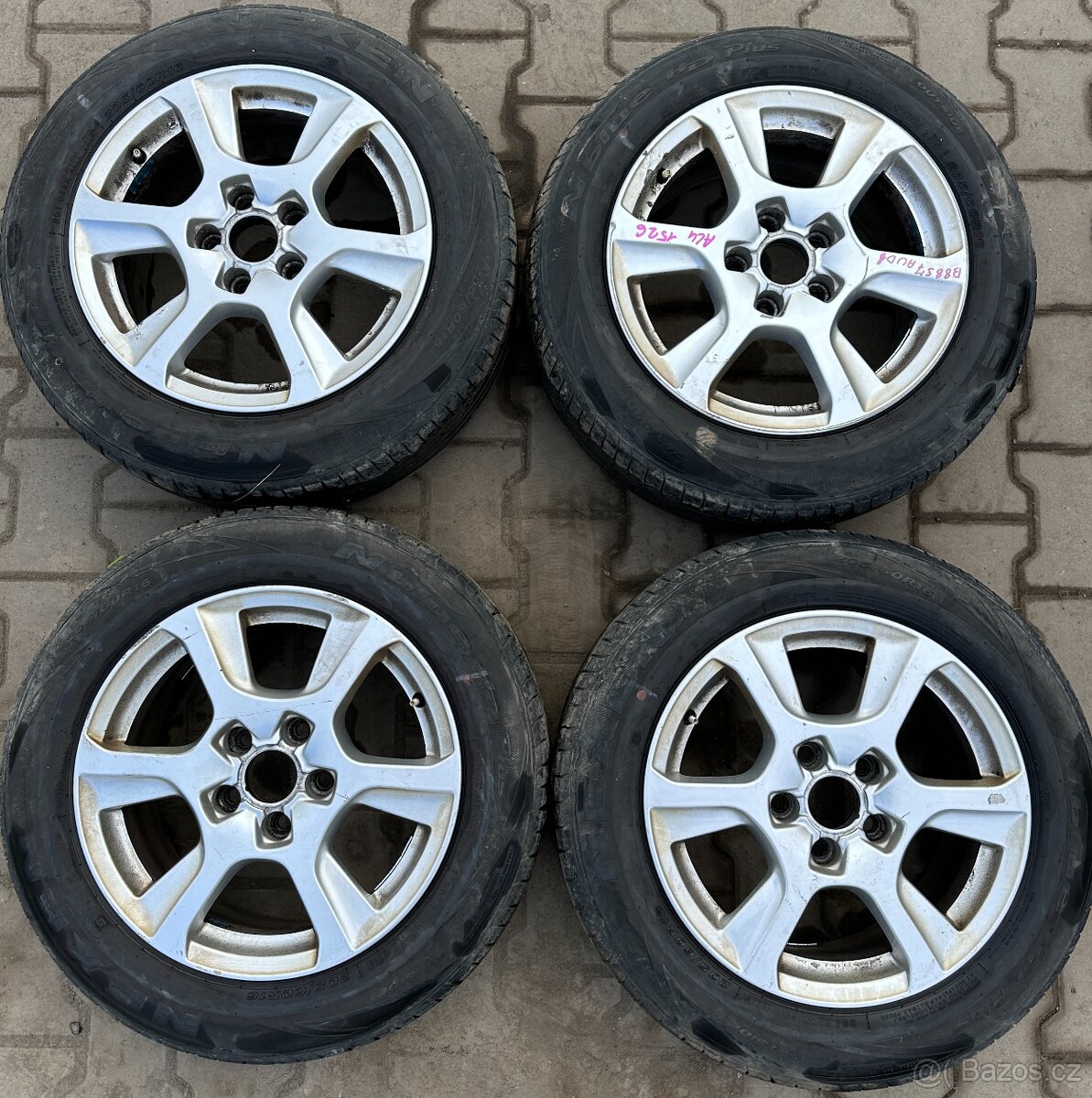 Prodám ALU kola Audi č. 1526