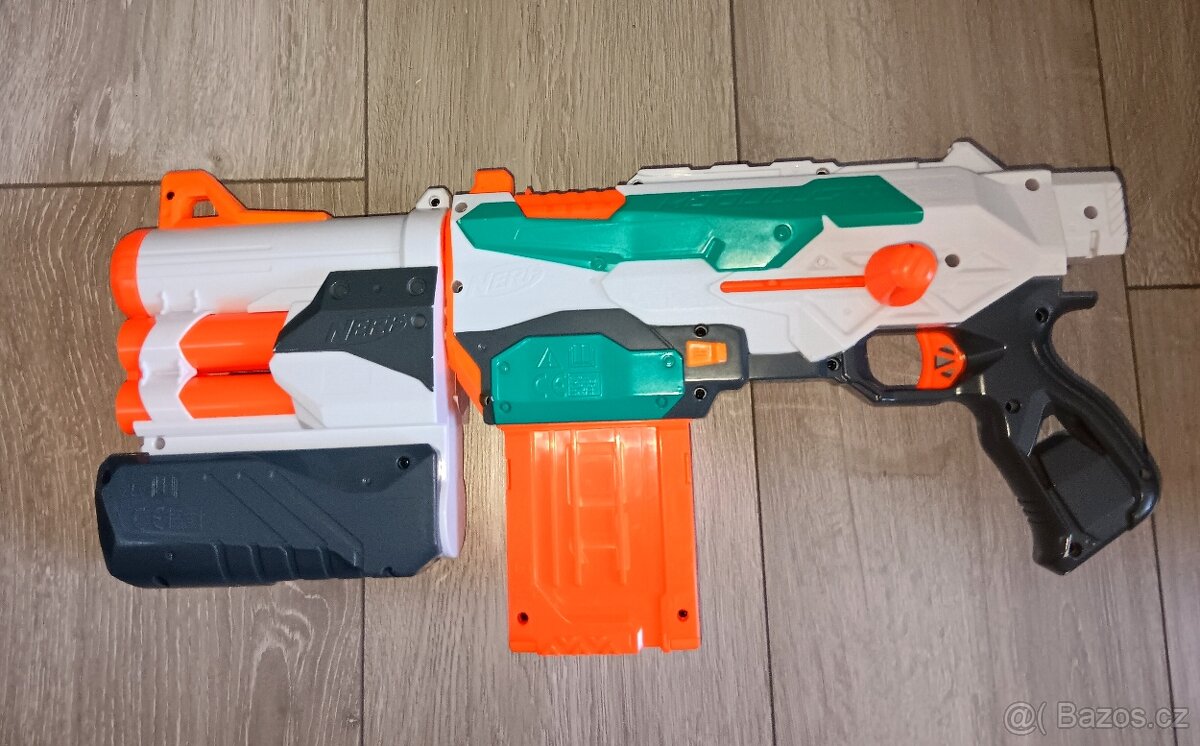 Nerf - originální zbraň + zásobník + 20 nábojů