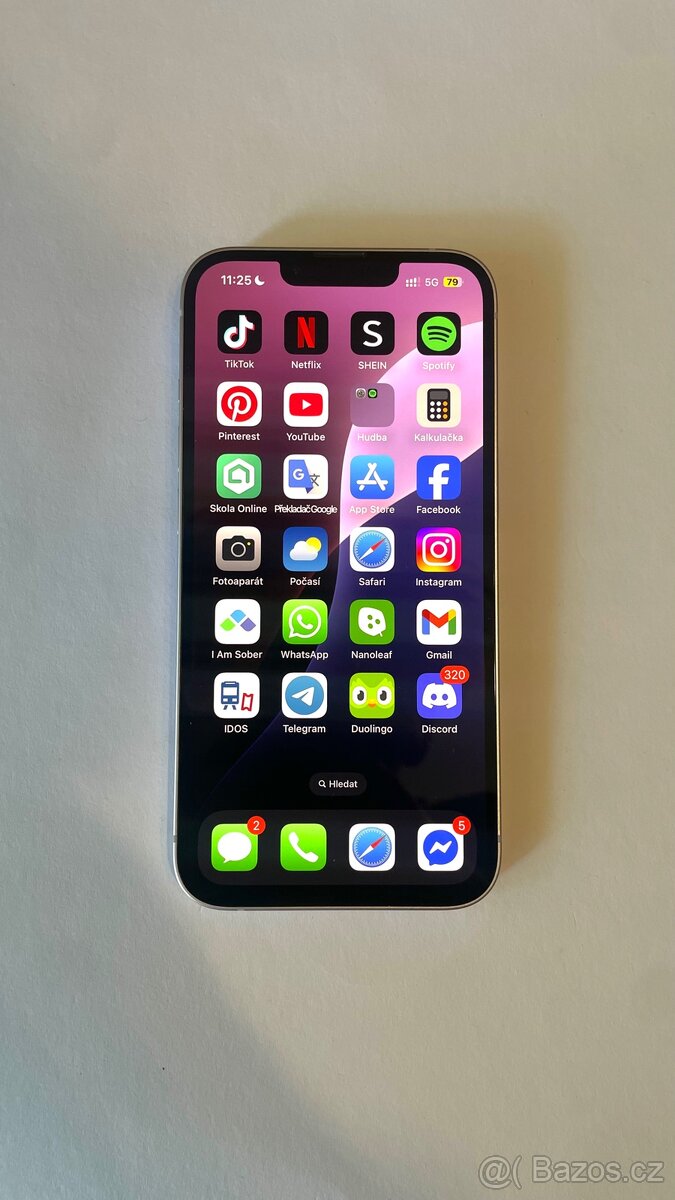 Iphone 14 128gb fialový (A+ stav)