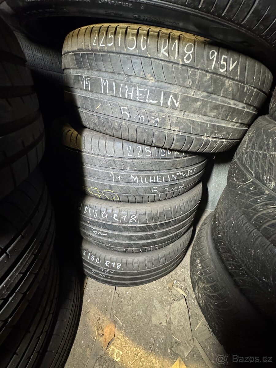 Letní sada pneu 225/50 R18 Michelin