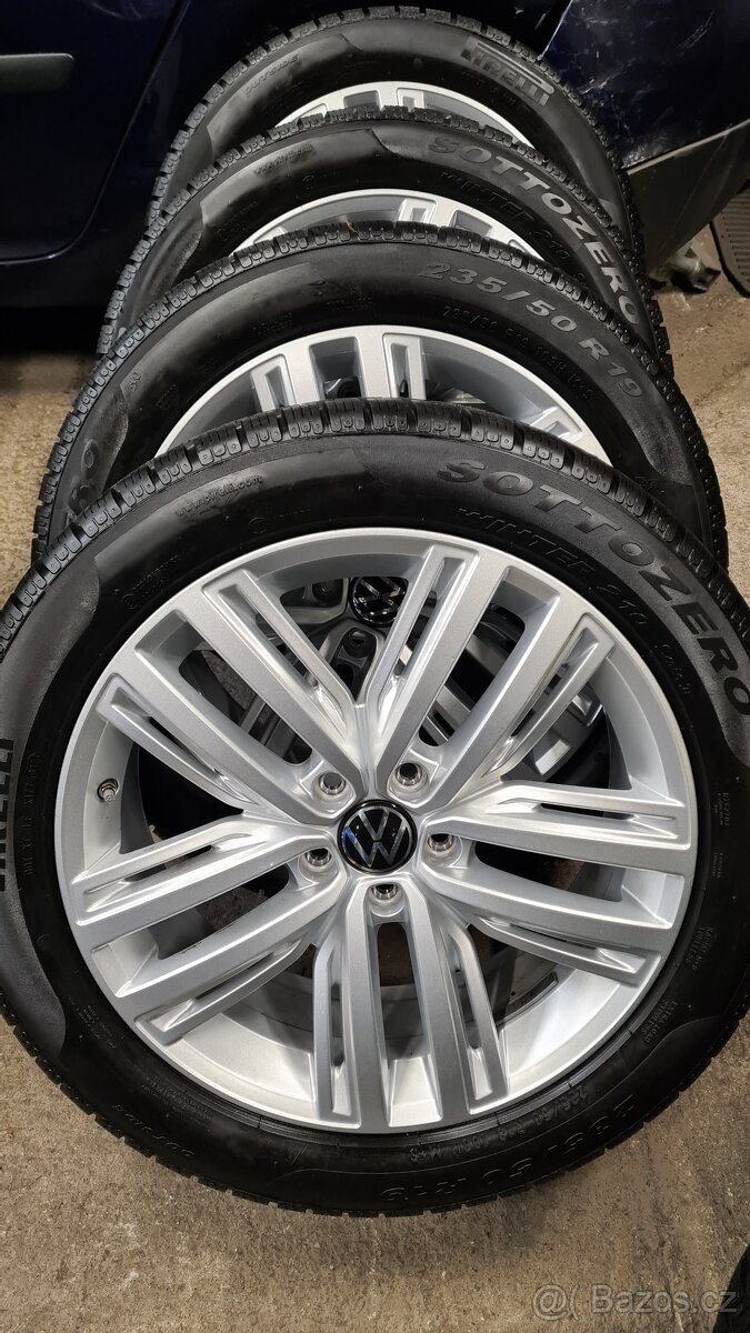 ALU KOLA R19-5x112 zimní originál VW TIGUAN, KODIAQ, AUDI Q5