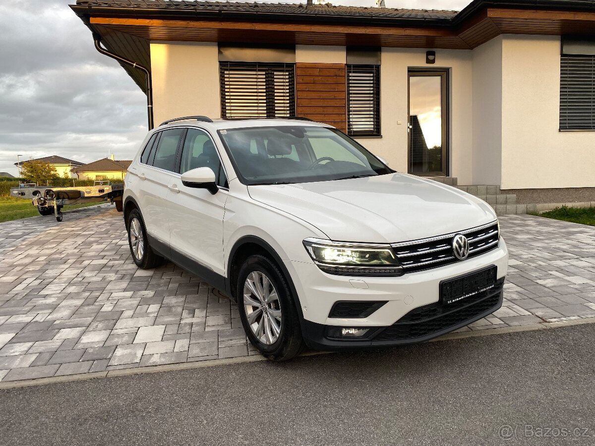 Tiguan 2.0tdi 4x4-serviska,led světla,panorama