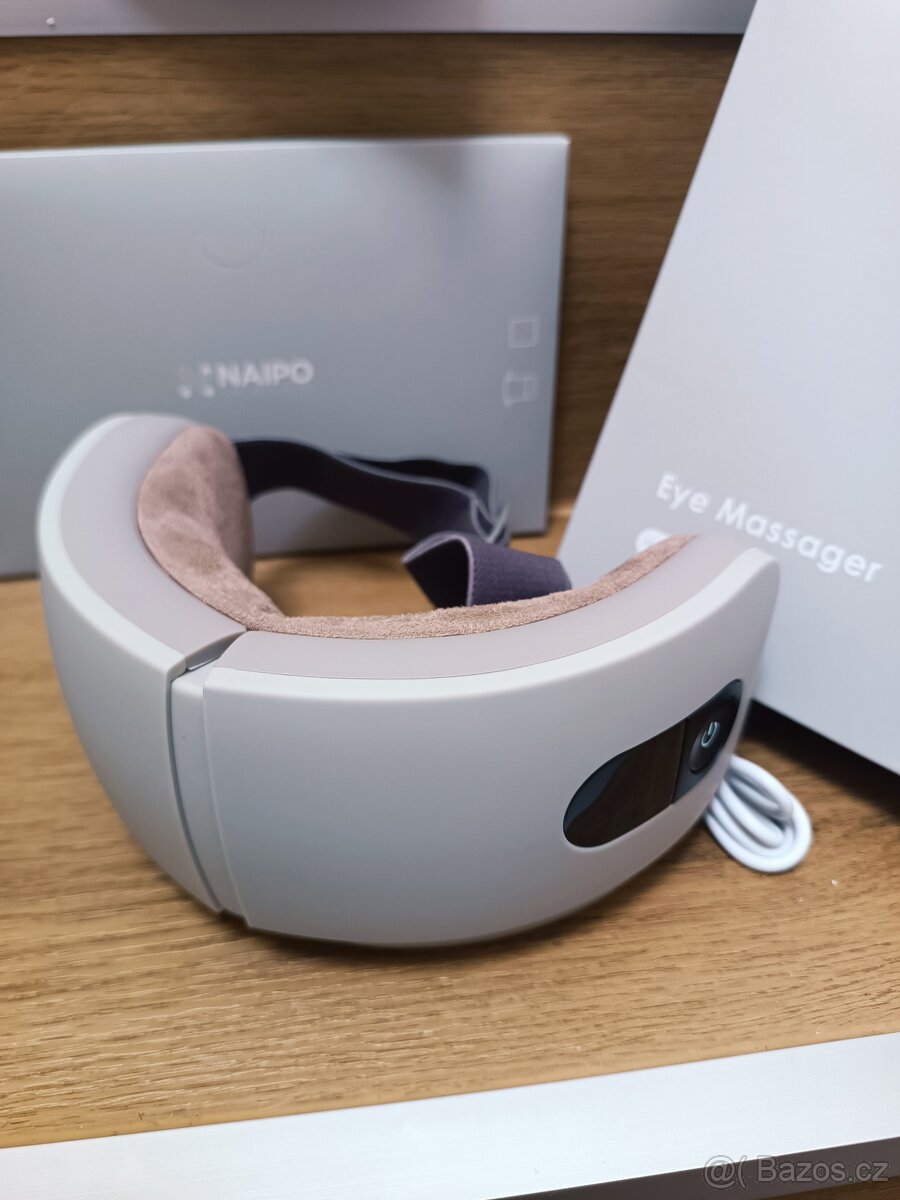 Bezdrátový oční masážní přístroj Naipo MGE‑1822 s bluetooth