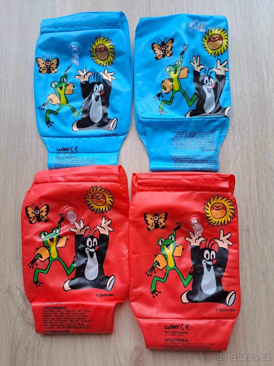 Nafukovací rukávky do vody Krtek