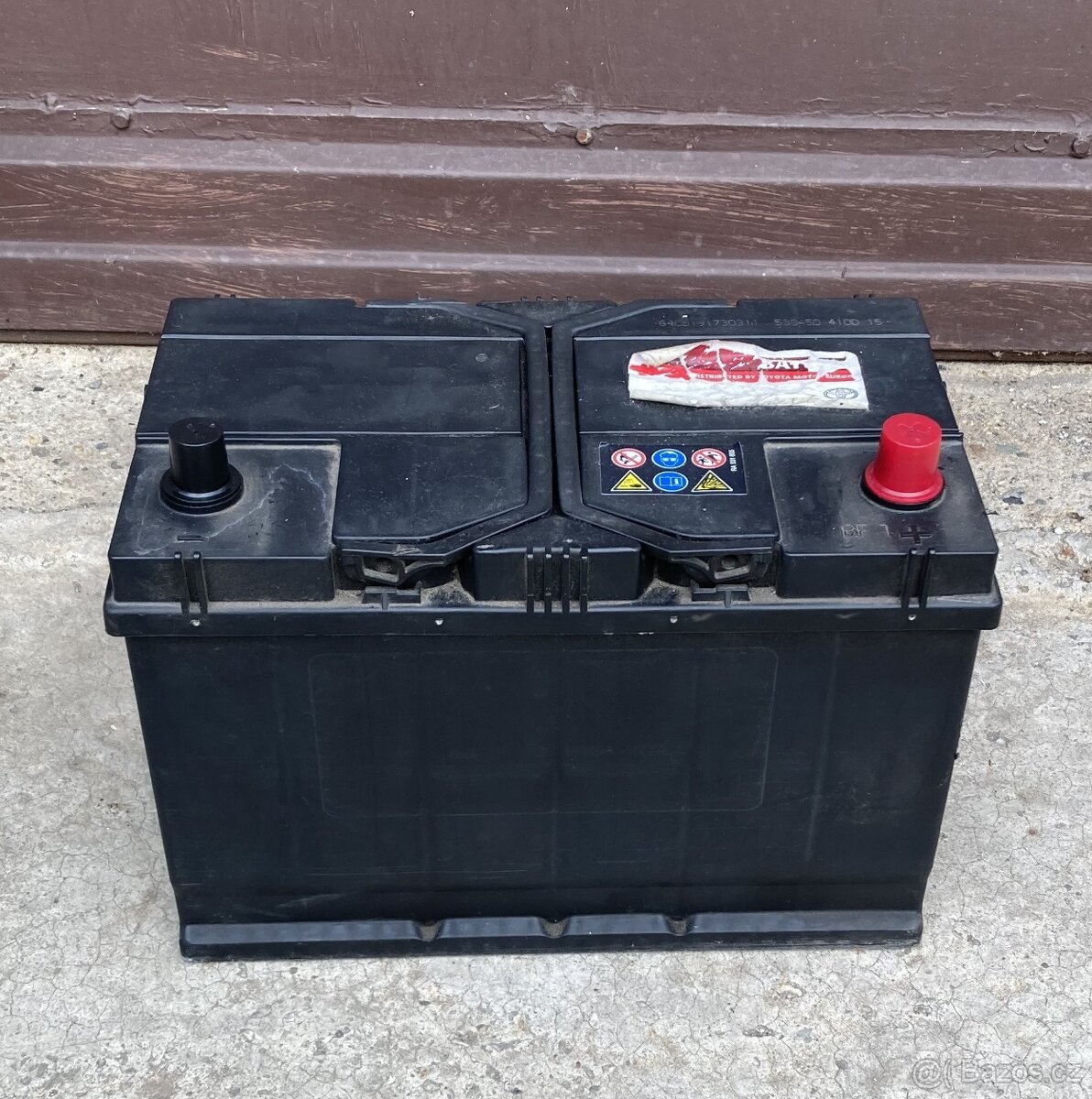 Autobaterie 12V, 80Ah, 800A, originál TOYOTA