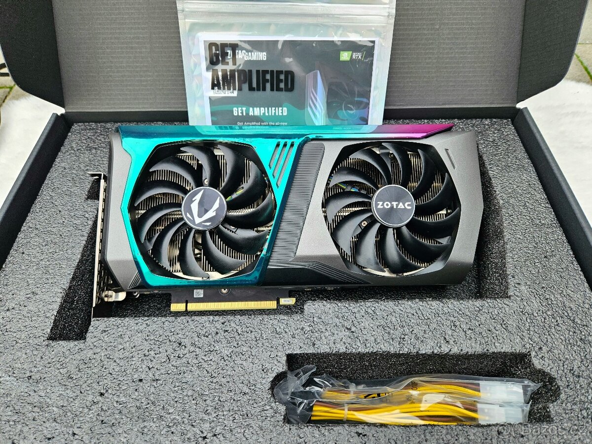 ZOTAC GAMING GeForce RTX 3070 AMP Holo 8 GB -top stav,záruka