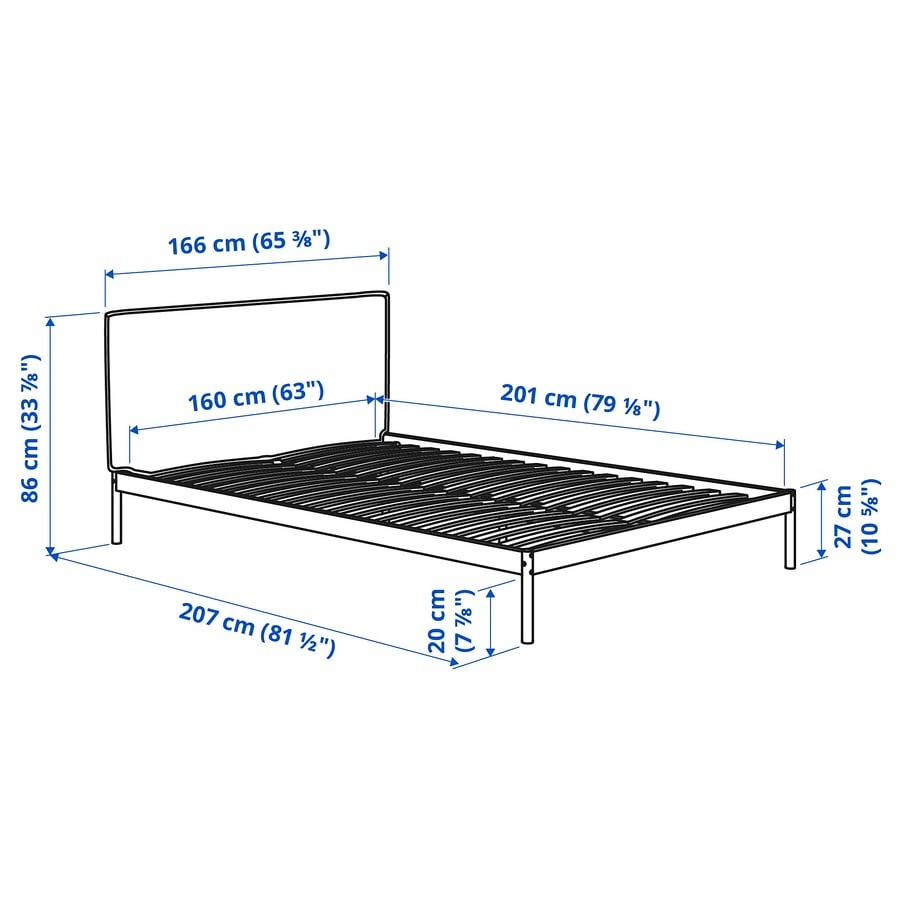 Manželská postel z IKEA