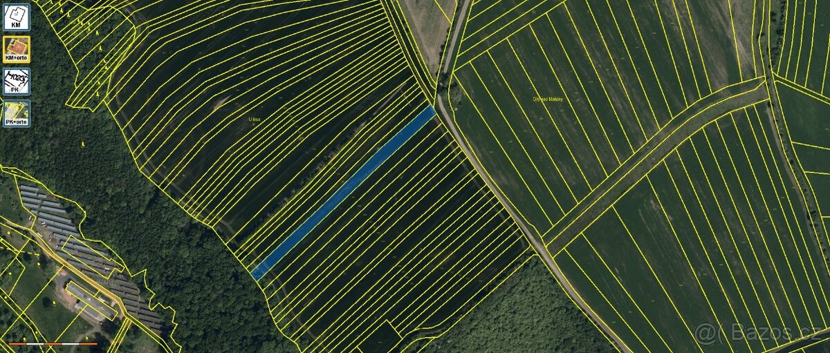 Prodej orné půdy v kú Louka u Ostrohu 0,35 Ha