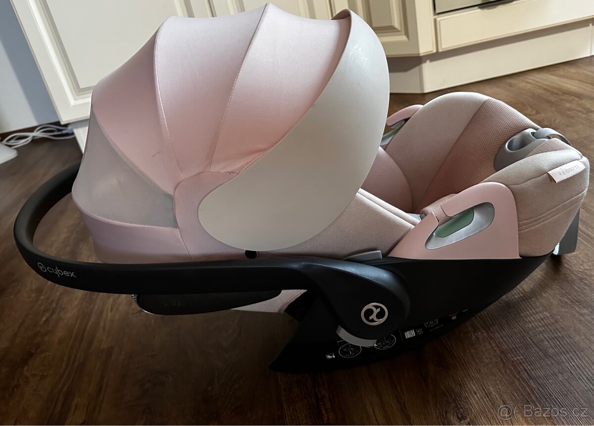 Cybex autosedačka Cloud T i-size Plus. Peach pink.