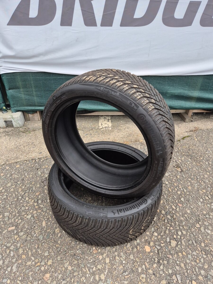2x6mm 225/50 R18 92V Continental All season contact DOT1822