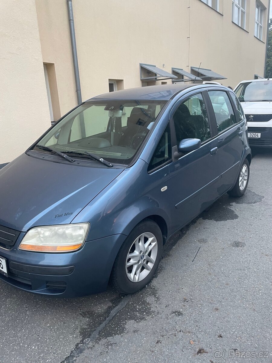 Fiat idea 1.3 JTD pojízdné nebo na náhradní díly