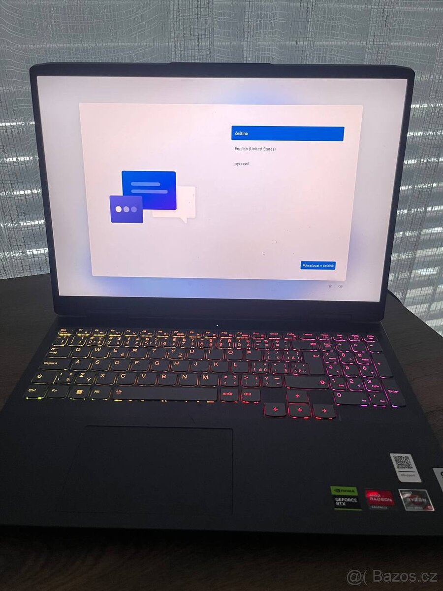 Notebook Lenovo IdeaPad Gaming 3 16ARH7 (82SC00APCK)šedý