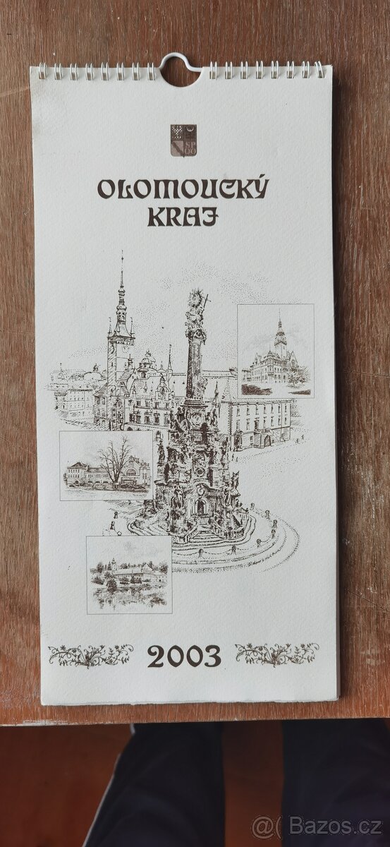 Kalendář Olomoucký kraj 2003