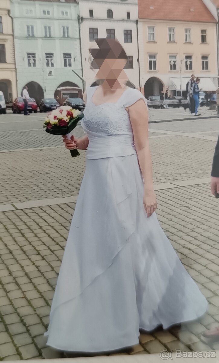 Svatební šaty 40-42 (těhotenské 38)