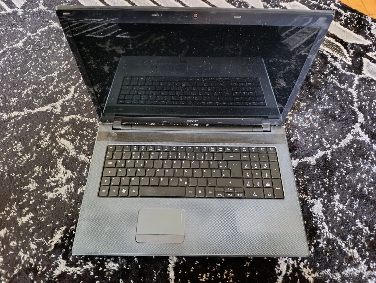 Notebook Acer Aspire 7520G – na náhradní díly / k opravě
