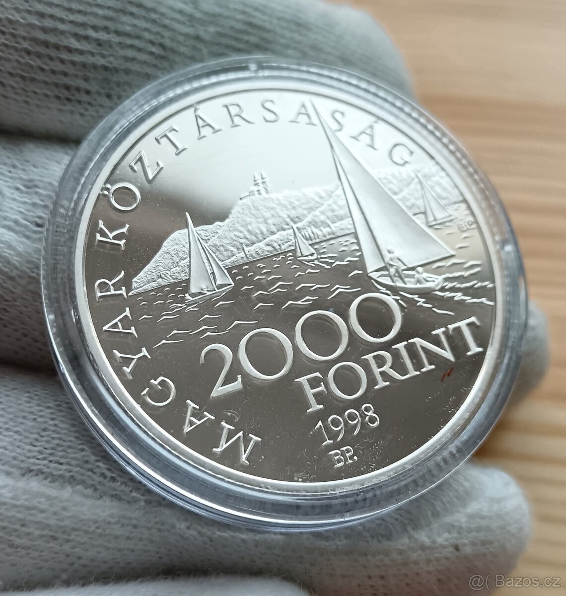 Stříbrná mince 2000 Forint 1998 Maďarsko