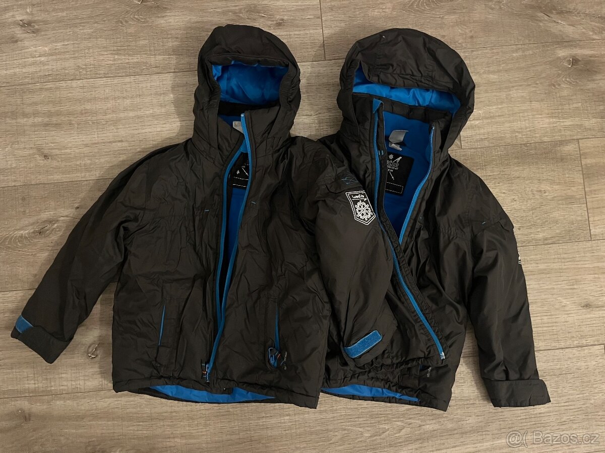 Prodám dětskou zimní bundu Wedze vel. 104, dvojčata
