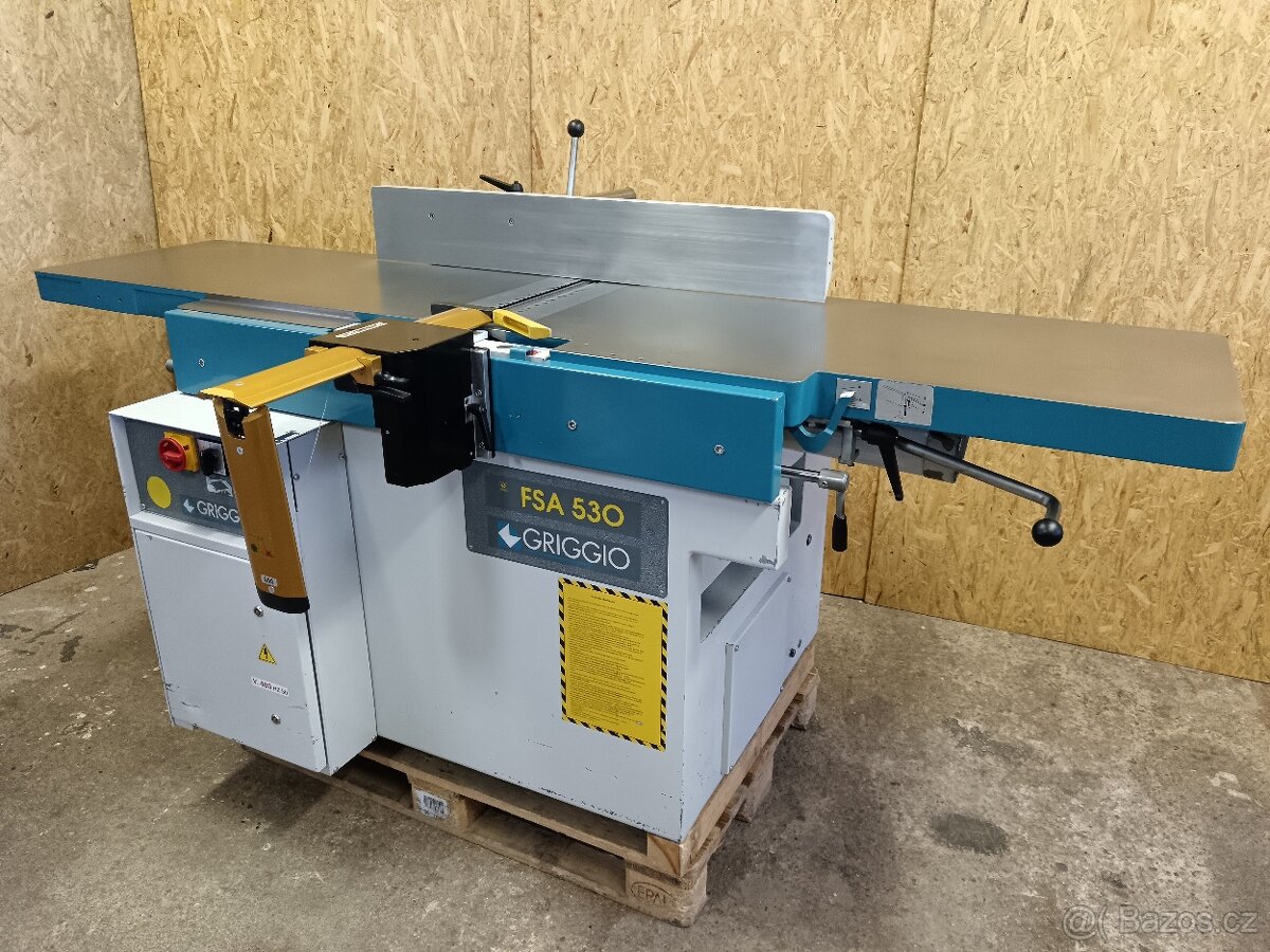 Srovnávačka s protahem, GRIGGIO FSA 53,kombinovaná hoblovka