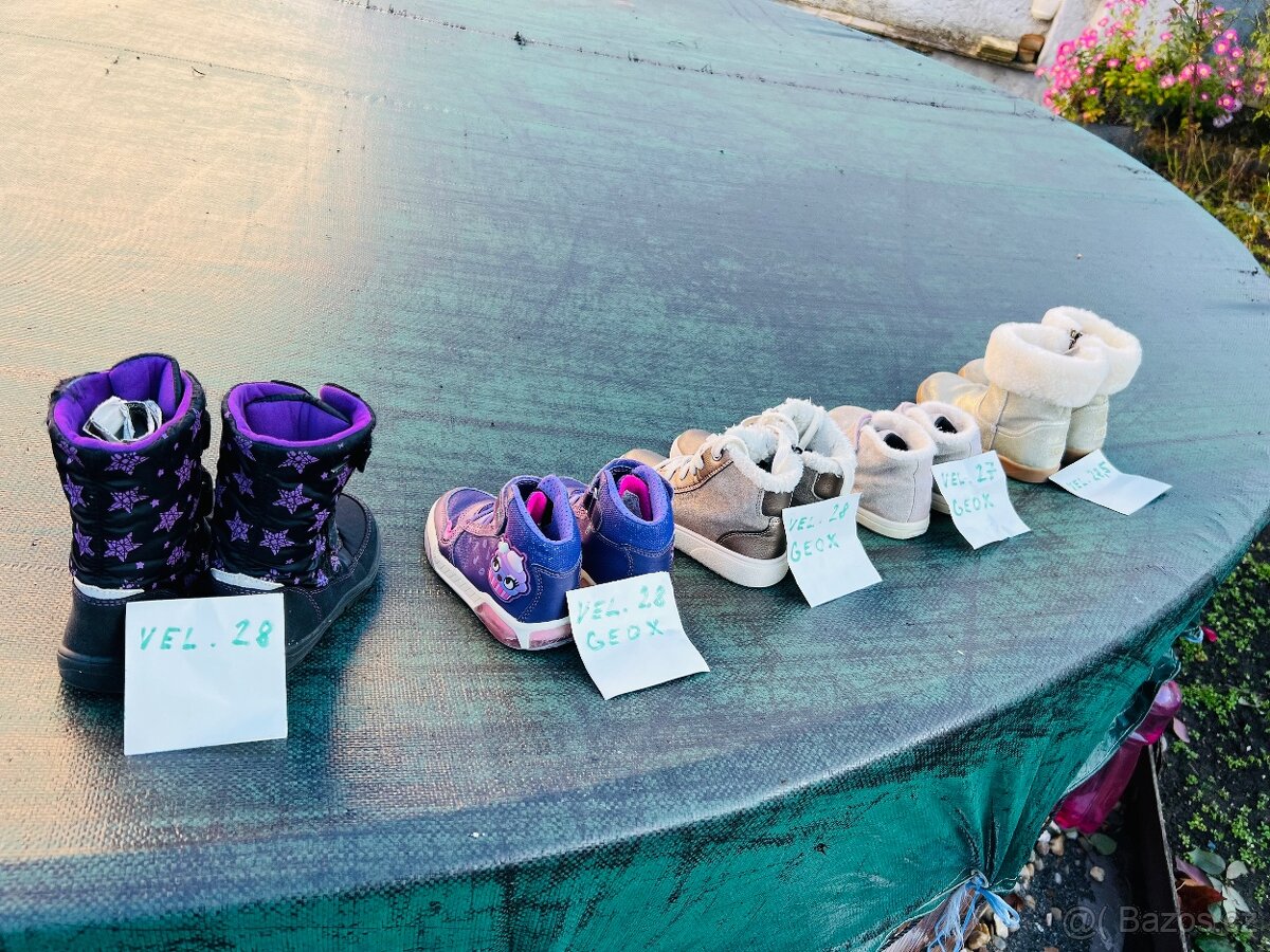 Dětské boty zimní 27-28,5