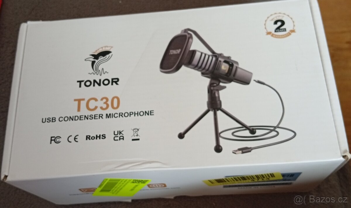 USB mikrofon TONOR TC30.