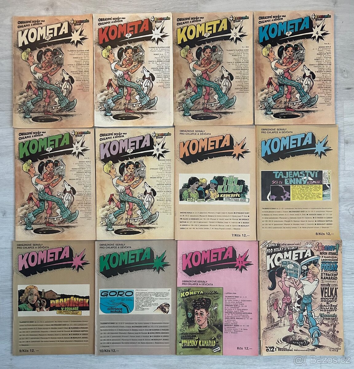 Prodám komiksové magazíny Kometa: