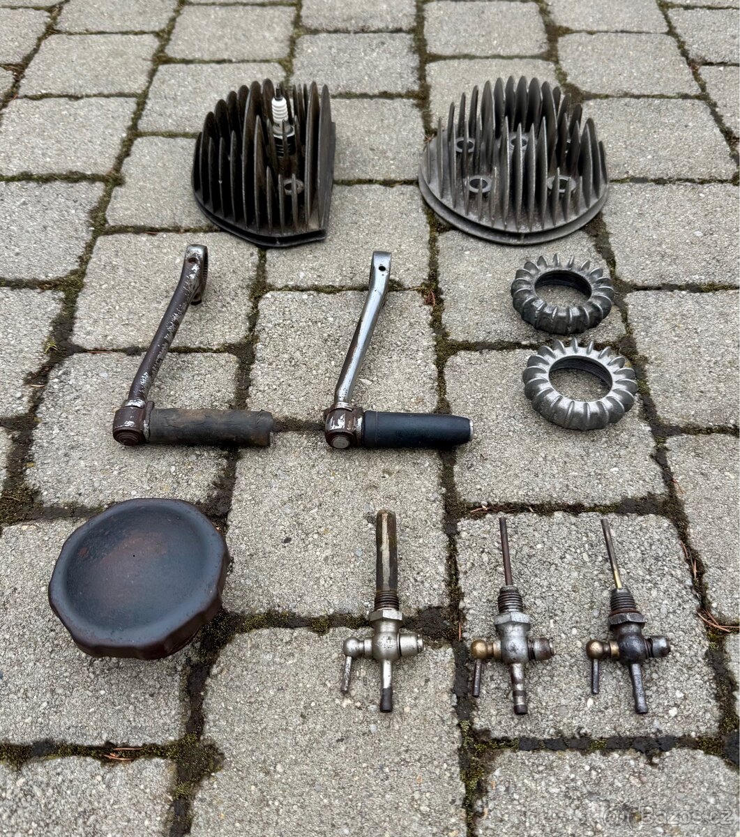 Jawa perak, pulbuben, Ogar - díly