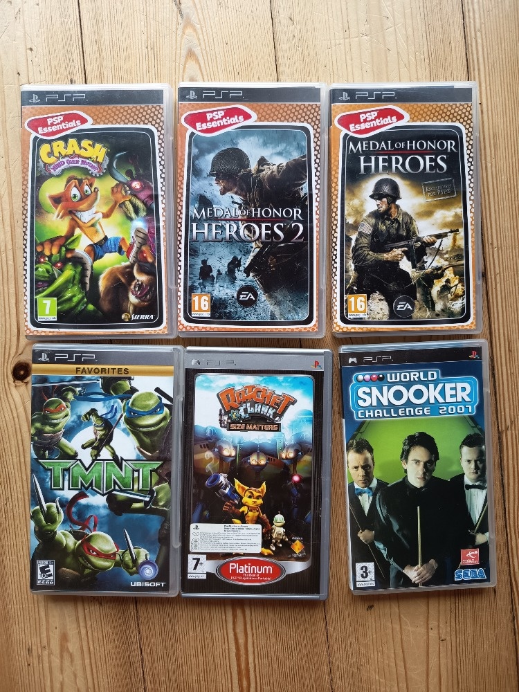 Prodám hry na PSP