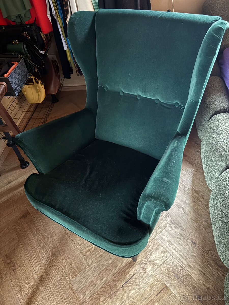 Křeslo Ikea Strandmon 2x