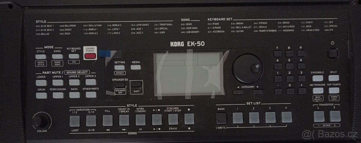 Klávesy KORG EK - 50