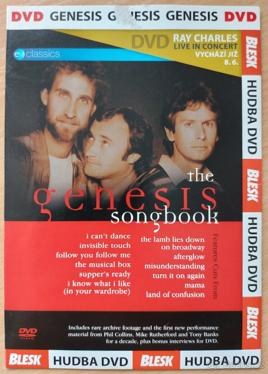 DVD - GENESIS - THE GENESIS SONGBOOK  (2001)