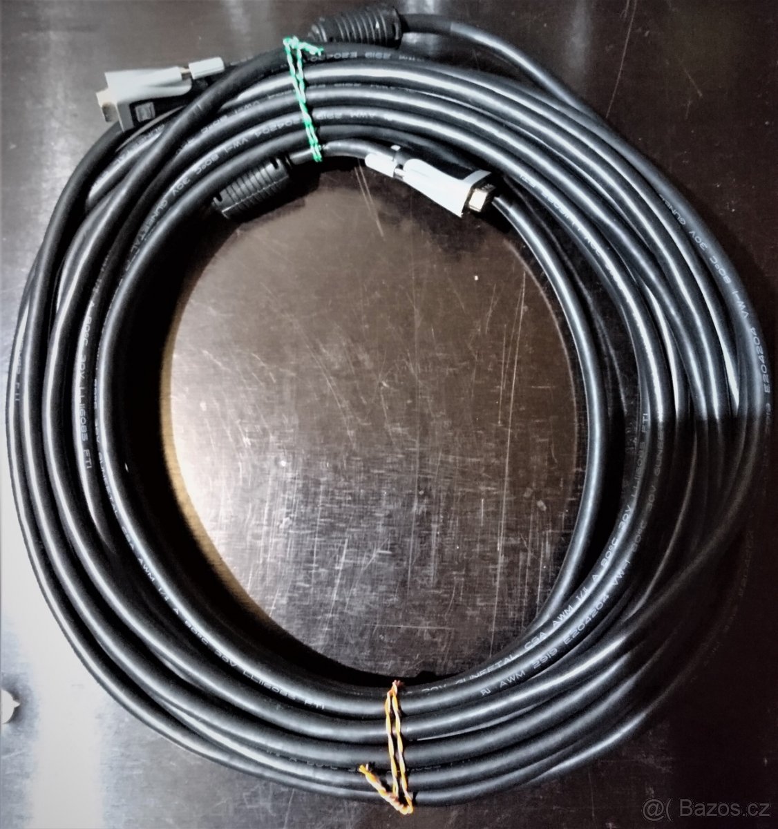 VGA kabel 15m - propojovací - MD15HD-MD15HD - 1x použitý