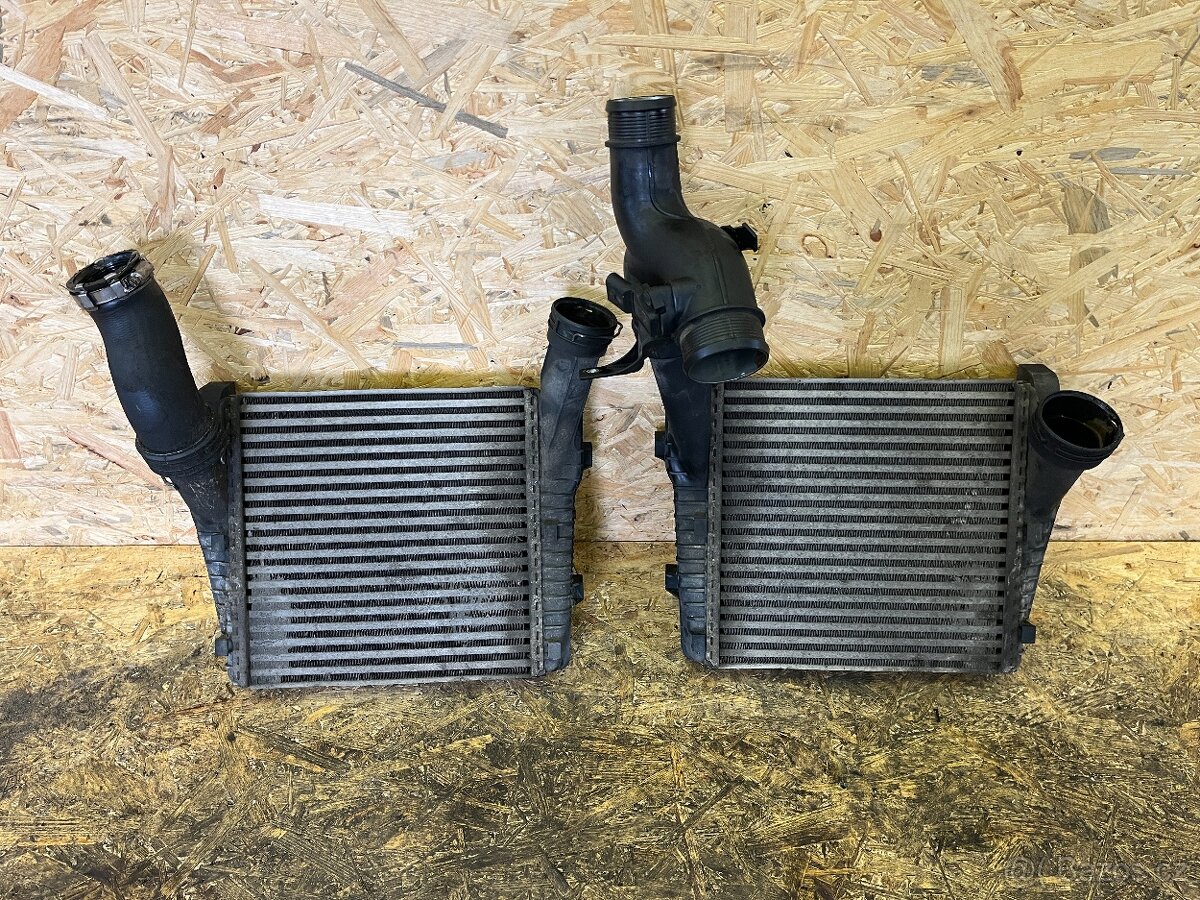 PŘEDNÍ INTERCOOLERY AUDI Q7 4L 3.0 TDI 176/165KW