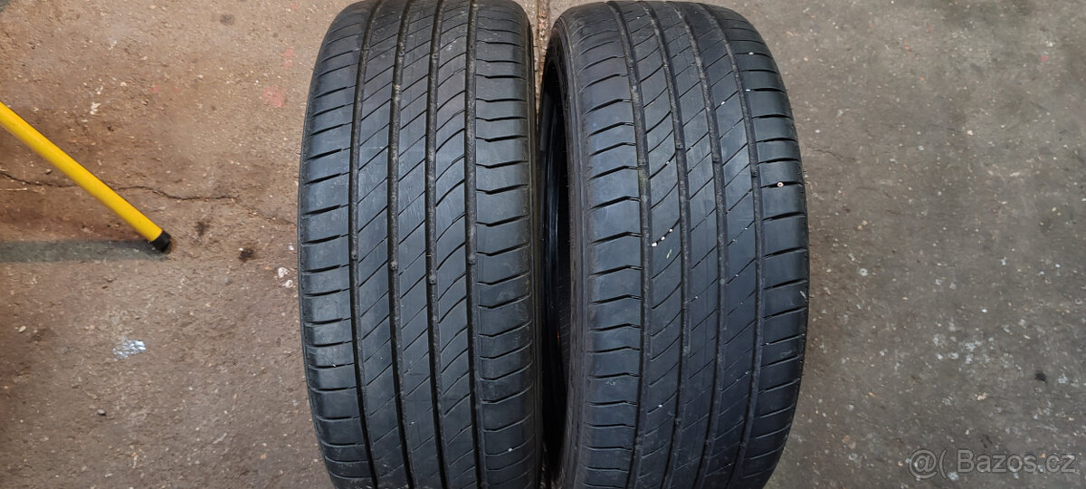 2 letní pneumatiky KUMHO 225/45R17 91W 6,50mm DOT 2021